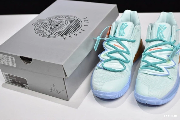 X of Special SPONGEBOB 5 NIKE Squidward (House Box) Hoops KYRIE CJ6951-300  0815
